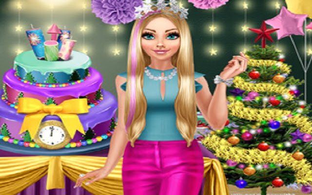 Blondie Winter Party mula sa Chrome web store na tatakbo sa OffiDocs Chromium online