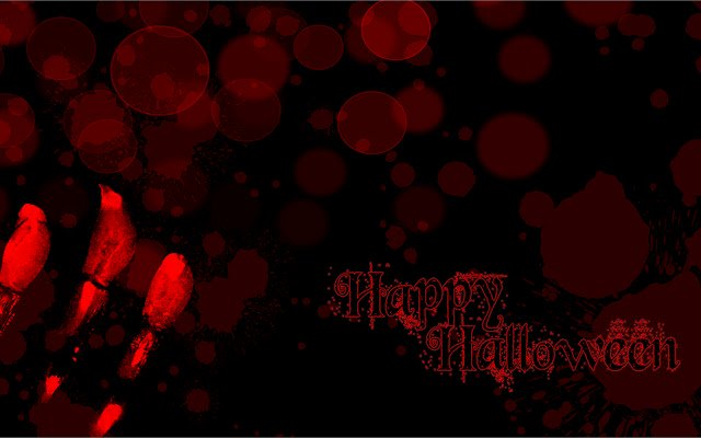 Bloody Halloween Theme  from Chrome web store to be run with OffiDocs Chromium online