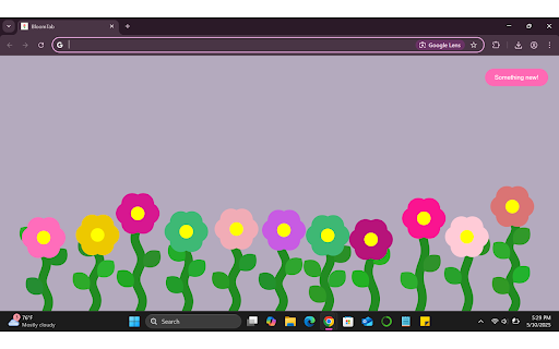 BloomTab  from Chrome web store to be run with OffiDocs Chromium online