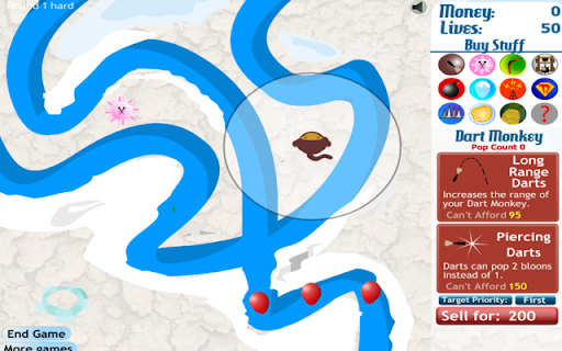 Bloons Tower Defense 3 Tower Defense Game  from Chrome web store to be run with OffiDocs Chromium online