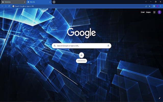 Blue Abstract  from Chrome web store to be run with OffiDocs Chromium online
