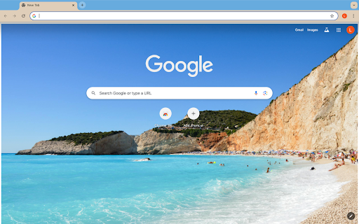 blue beach  from Chrome web store to be run with OffiDocs Chromium online