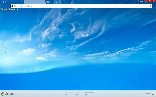 Blue Cloud Horizon Nature من متجر Chrome الإلكتروني ليتم تشغيلها مع OffiDocs Chromium عبر الإنترنت