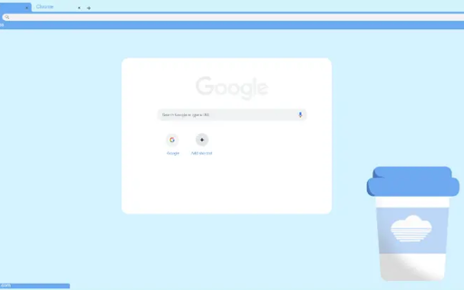 Blue coffee Iris  from Chrome web store to be run with OffiDocs Chromium online