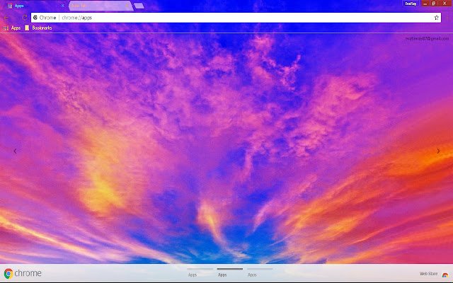 Chrome 网上商店的 Blue Colorful Pastel Pink 将与 OffiDocs Chromium 在线一起运行