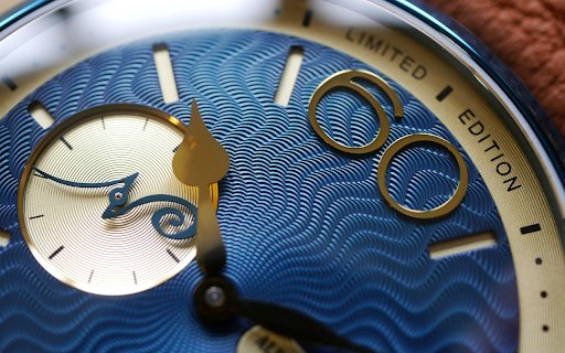 Blue dual watch  from Chrome web store to be run with OffiDocs Chromium online