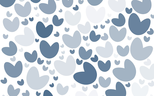 Blue Heart Pattern  from Chrome web store to be run with OffiDocs Chromium online