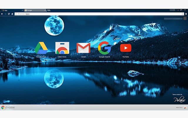 Blue Landscape  from Chrome web store to be run with OffiDocs Chromium online