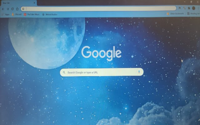 Blue Moon Theme para sa Chrome mula sa Chrome web store na tatakbo sa OffiDocs Chromium online
