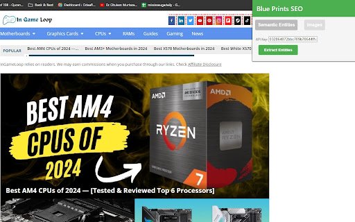 Blue Prints SEO  from Chrome web store to be run with OffiDocs Chromium online