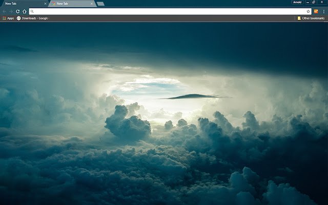 Blue Skies  from Chrome web store to be run with OffiDocs Chromium online