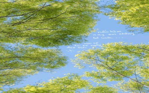Blue sky wallpaper  from Chrome web store to be run with OffiDocs Chromium online