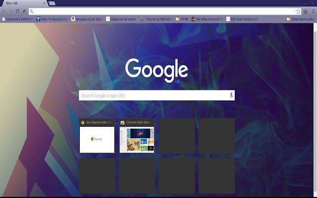 Blue Smoke Theme de Chrome web store se ejecutará con OffiDocs Chromium en línea