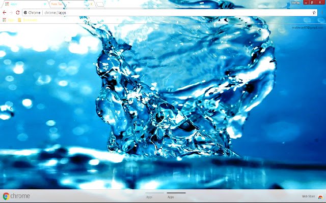 Blue Splash Water Drop  from Chrome web store to be run with OffiDocs Chromium online