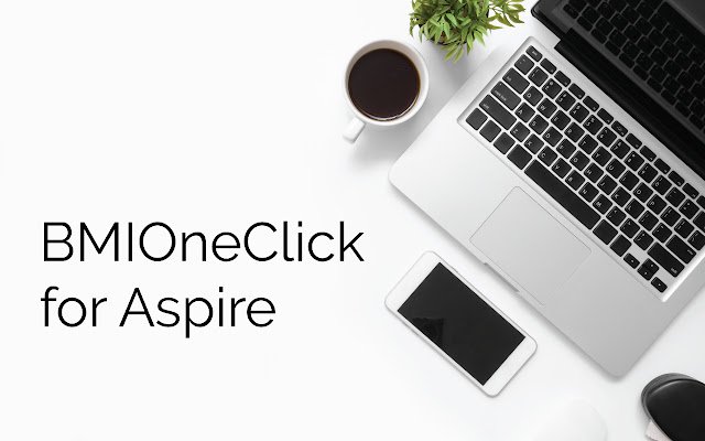 BMIOneClick cho Aspire từ cửa hàng Chrome trực tuyến sẽ được chạy với OffiDocs Chromium trực tuyến
