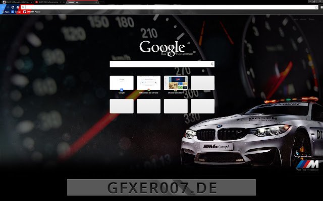BMW M Power aus dem Chrome-Webstore soll mit OffiDocs Chromium online betrieben werden