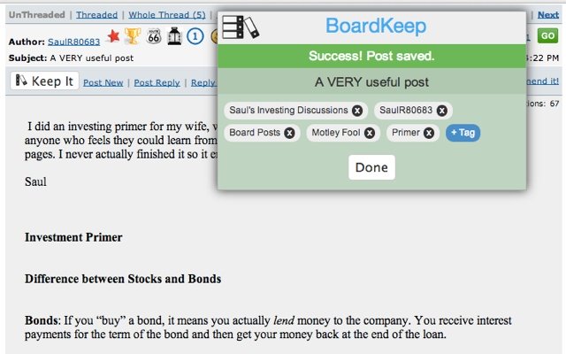 BoardKeep mula sa Chrome web store na tatakbo sa OffiDocs Chromium online