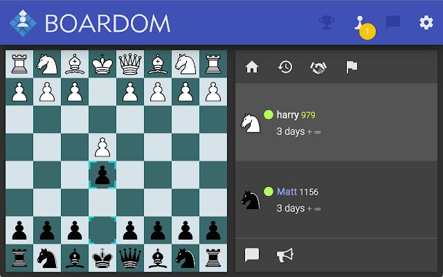 Boardom  from Chrome web store to be run with OffiDocs Chromium online