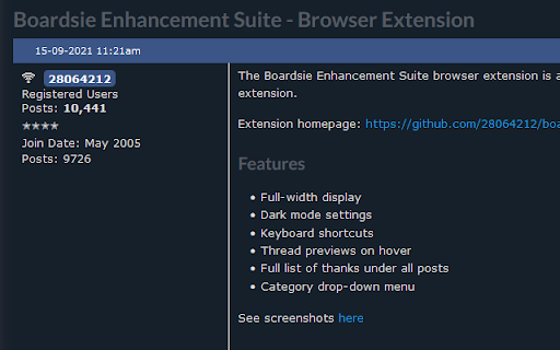 Boardsie Enhancement Suite  from Chrome web store to be run with OffiDocs Chromium online