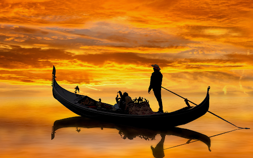 Boating on the river  from Chrome web store to be run with OffiDocs Chromium online