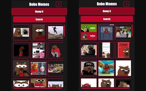 Bobo Memes V2  from Chrome web store to be run with OffiDocs Chromium online