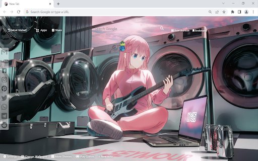 Bocchi The Rock Wallpaper  from Chrome web store to be run with OffiDocs Chromium online