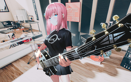 Bocchi the Rock Wallpapers New Tab  from Chrome web store to be run with OffiDocs Chromium online