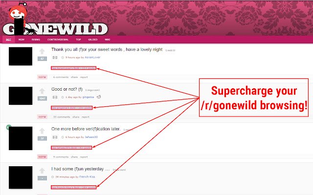 Body of Work (BoW) for Reddit  from Chrome web store to be run with OffiDocs Chromium online