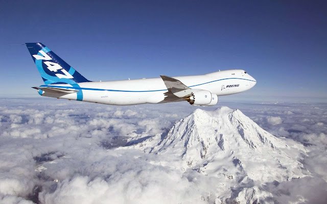 Boeing 747 8 Intercontinental з веб-магазину Chrome буде працювати з OffiDocs Chromium онлайн