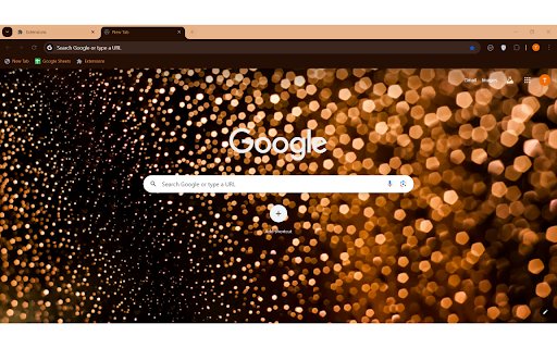 Bokeh on black  from Chrome web store to be run with OffiDocs Chromium online