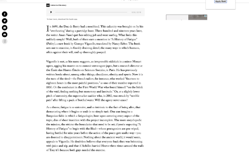 Bold Reading  from Chrome web store to be run with OffiDocs Chromium online