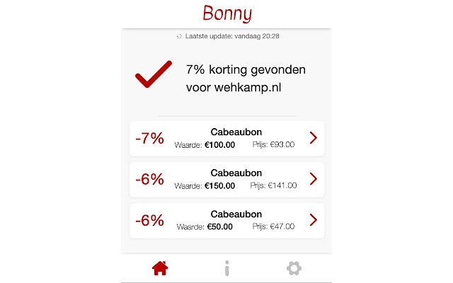 Bonny van de Chrome-webwinkel wordt uitgevoerd met OffiDocs Chromium online