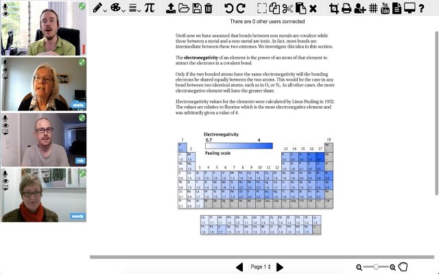 Partajarea ecranului BookAnyone din magazinul web Chrome va fi rulată online cu OffiDocs Chromium