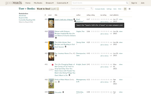 BookBuyer  from Chrome web store to be run with OffiDocs Chromium online