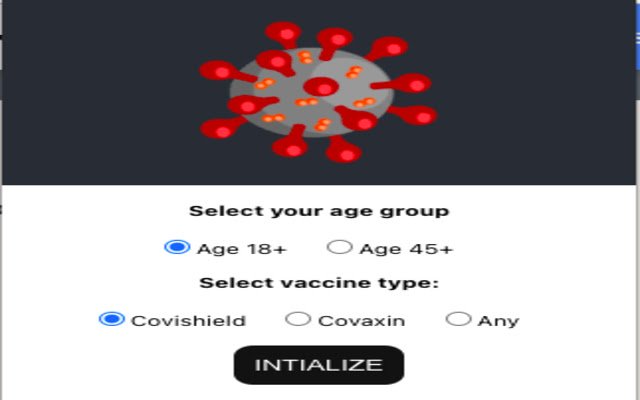 Réservez des créneaux de vaccination Covid 19. de la boutique en ligne Chrome à exécuter avec OffiDocs Chromium en ligne