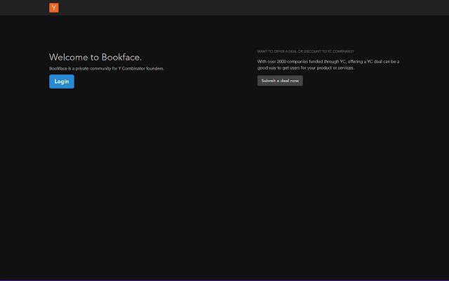 Bookface Dark Mode  from Chrome web store to be run with OffiDocs Chromium online
