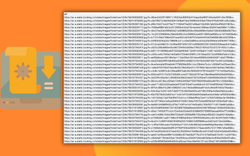 Booking Image Downloader  from Chrome web store to be run with OffiDocs Chromium online