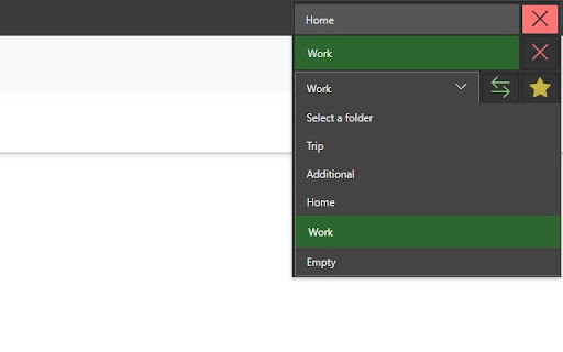 Bookmarkbar Switcher  from Chrome web store to be run with OffiDocs Chromium online