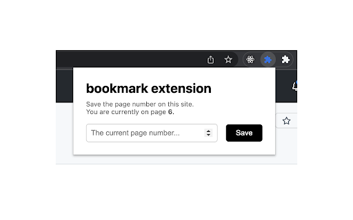 bookmark chrome extension  from Chrome web store to be run with OffiDocs Chromium online