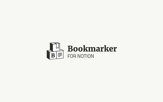 Bookmarker for Notion  from Chrome web store to be run with OffiDocs Chromium online