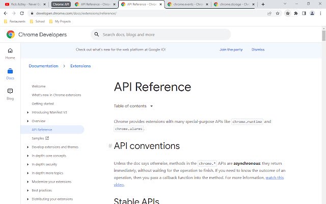 Bookmark group tabs  from Chrome web store to be run with OffiDocs Chromium online