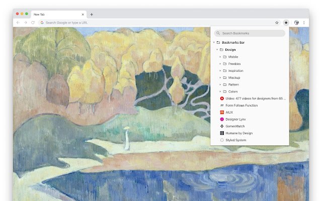 الإشارات المرجعية في نافذة منبثقة من متجر Chrome الإلكتروني ليتم تشغيلها مع OffiDocs Chromium عبر الإنترنت