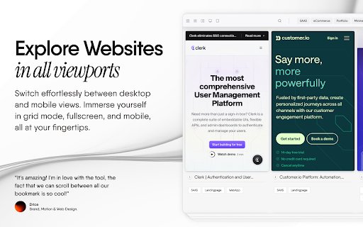 Bookmarkify Bookmark Manager  from Chrome web store to be run with OffiDocs Chromium online