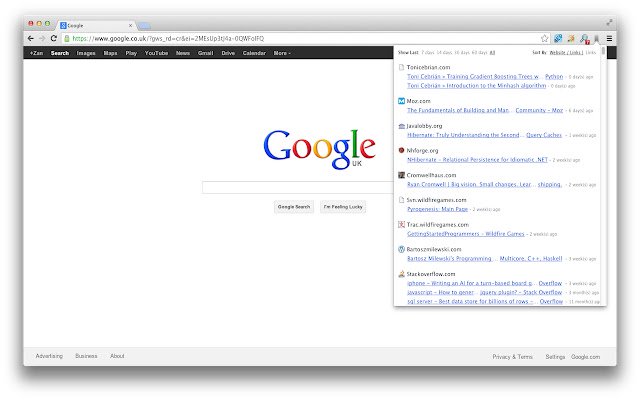 Bookmark Oragniser de la boutique en ligne Chrome à exécuter avec OffiDocs Chromium en ligne