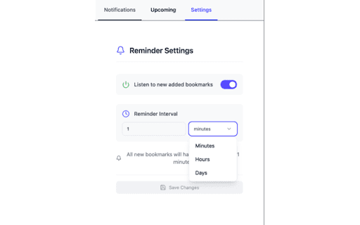 Bookmark Reminder (Beta)  from Chrome web store to be run with OffiDocs Chromium online