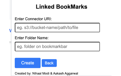 Bookmark Sync  from Chrome web store to be run with OffiDocs Chromium online