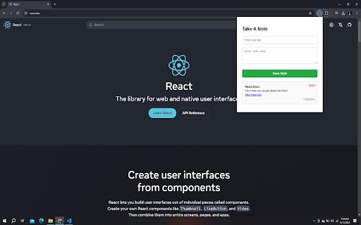 Bookmark With Notes  from Chrome web store to be run with OffiDocs Chromium online