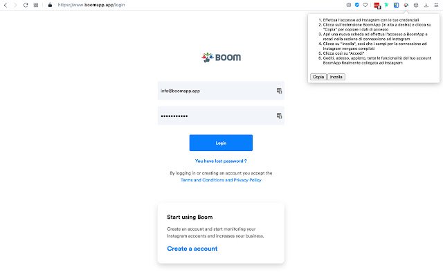 BoomApp  from Chrome web store to be run with OffiDocs Chromium online