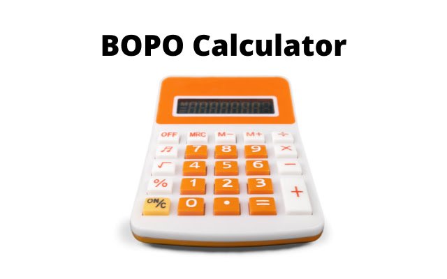BOPO Calculator  from Chrome web store to be run with OffiDocs Chromium online