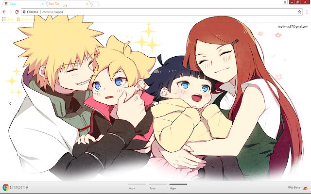 Boruto Uzumaki Himawari  from Chrome web store to be run with OffiDocs Chromium online